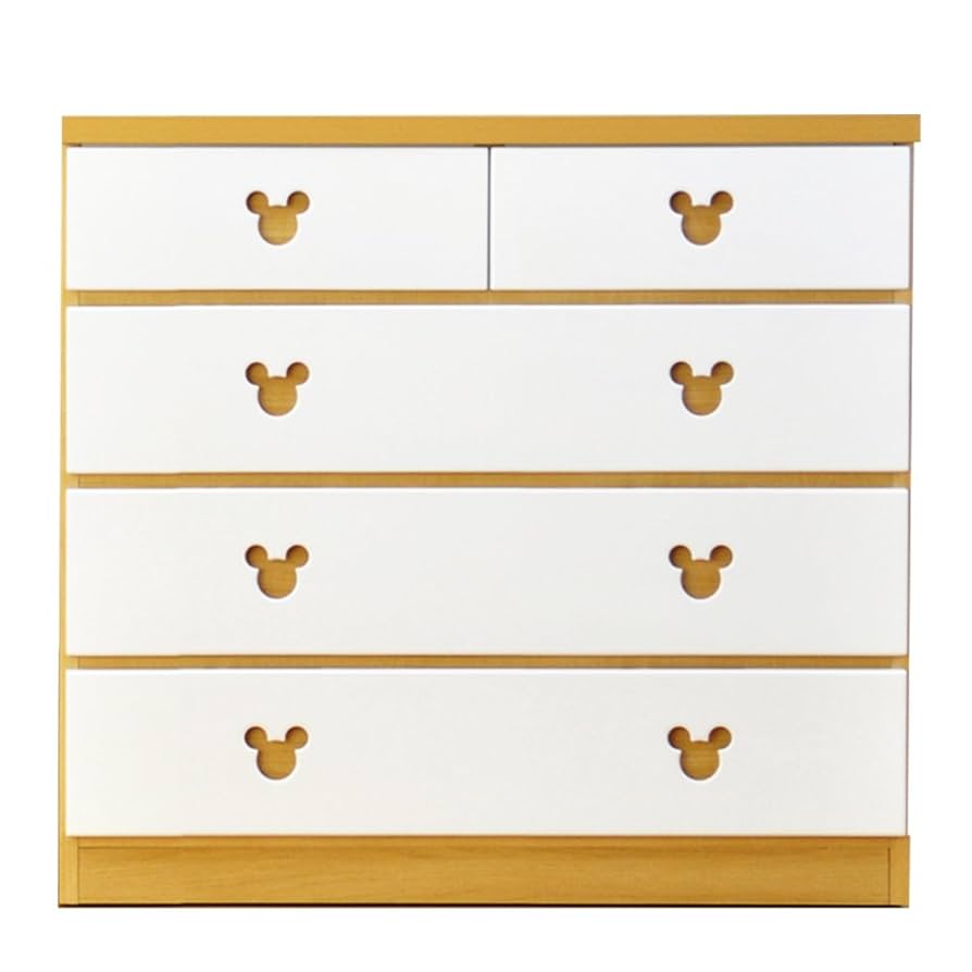 Amazon.co.jp: アルファタカバ ディズニー家具 キッズチェスト